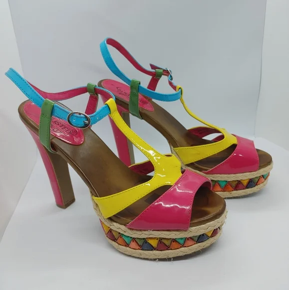 Kenneth Cole Multi-Coloured Heels - Picture 1 of 13